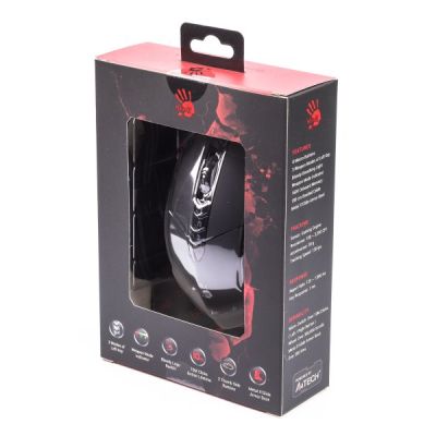 Мишка A4Tech Bloody V7MA Black (Bloody V7MA Black) | Зображення 3