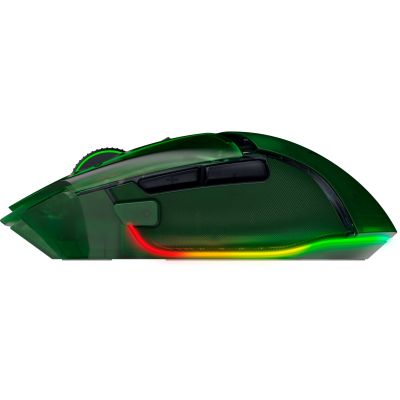 Мышка Razer Basilisk V3 Pro 35K Wireless/Bluetooth/USB Phantom Green (RZ01-05240300-R3G1) | Зображення 1