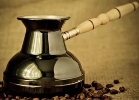 Турка мідна суцільнокатана 550мл зі знімною ручкою | Зображення 1