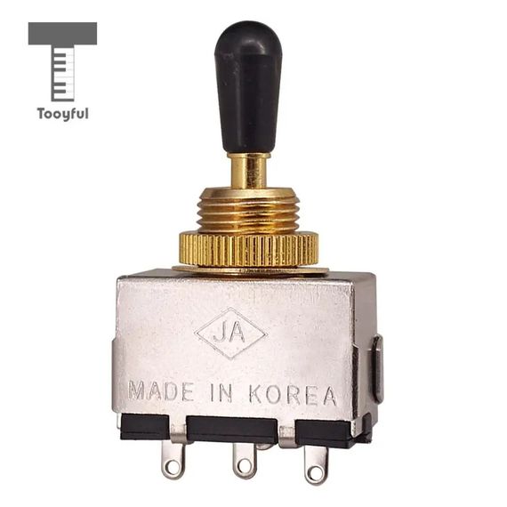 Перемикач тумблер Korea для електрогітари Gibson LP Les Paul SG ES золотистий