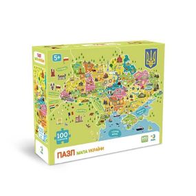 Пазл Мапа України Dodo 300706 Різнокольоровий shop (4823115913074)