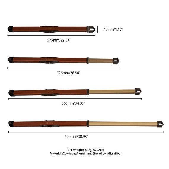 Фиксатор-распорка LOCKINK Adjustable Spreader Bar Set - Brown Sex Aura | Зображення 6