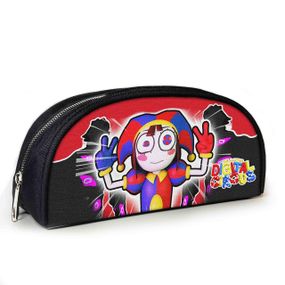 Пенал школьный с принтом Цифровой Цирк 23х10х8 см детский для девочки,мальчика (3966)