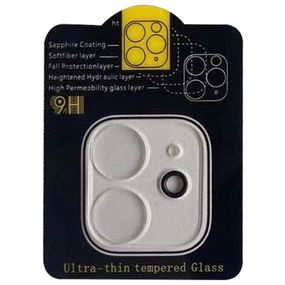 Захисне скло на камеру Full Block (тех.пак) для Apple iPhone 12 (6.1")