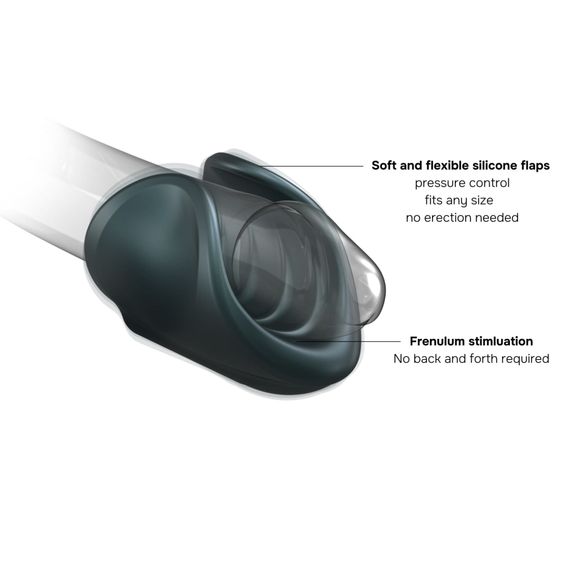 Мастурбатор Manwan STARTER, чудово для пар, регулювання тиску, вібромінет | Зображення 2