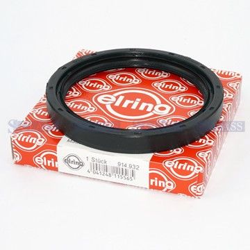 Сальник коленвала задний Mercedes Benz OM601/M111 W901-904 95-06/ W638 97-03/ VW LT 2.3 i 96-06, Elring, 914.932,