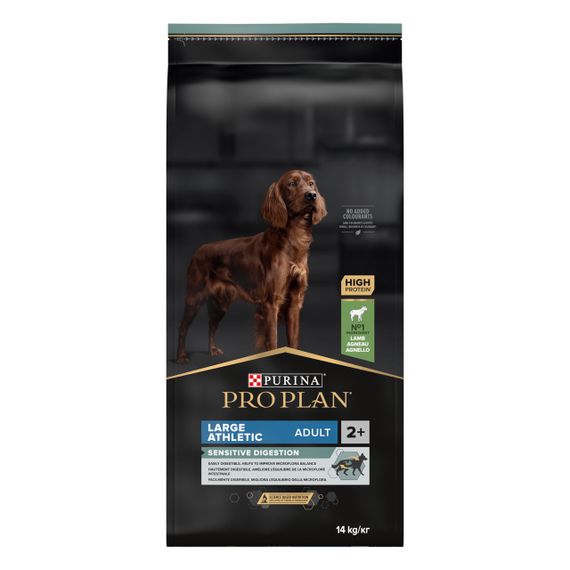 Сухой корм для крупных собак с ягненком Purina Pro Plan Large Athletic Sensitive Digestion 14 кг