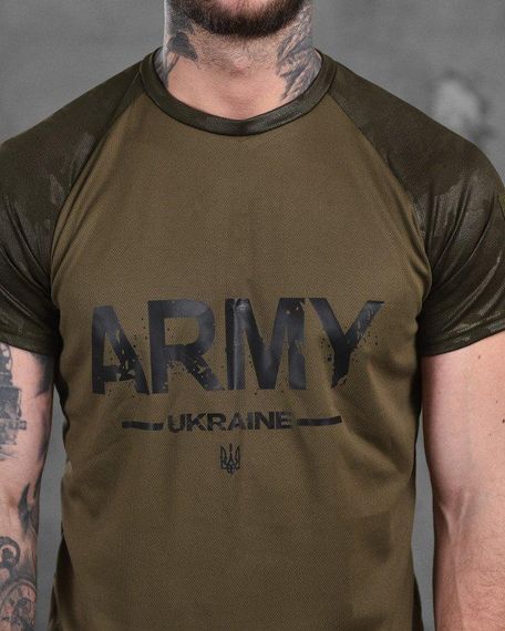 Потоотводящая футболка Army темный мультикам ВТ1018 | Зображення 3