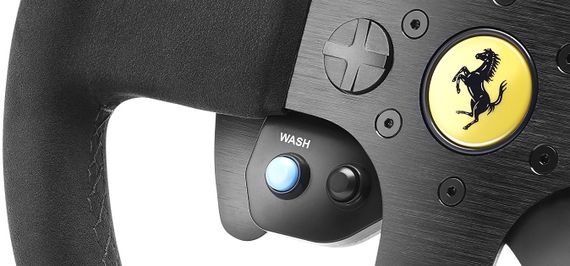 Руль  и  педали для  PC/PS4/PS3® Thrustmaster T300 Ferrari Integral RW Alcantara edition (4160652) | Зображення 5