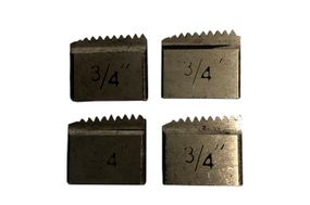 Резцы сменные плашки для клуппа Toolex - 3/4" (4шт) (05B012-2)
