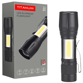 Ліхтарик LED портативний 120Lm 6500К TLF-T01 Titanum
