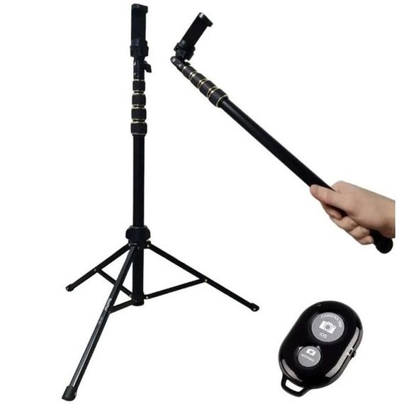 Штатив NeePho NP-688 2в1 з надійною конструкцією для професійної фото- та відеозйомки (46002-NP-688_392) | Зображення 5