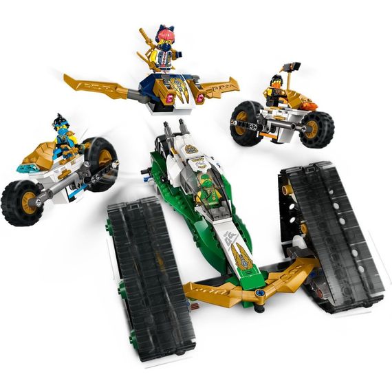 Конструктор LEGO Ninjago Комбі-автомобіль команди ніндзя (71820) | Зображення 4
