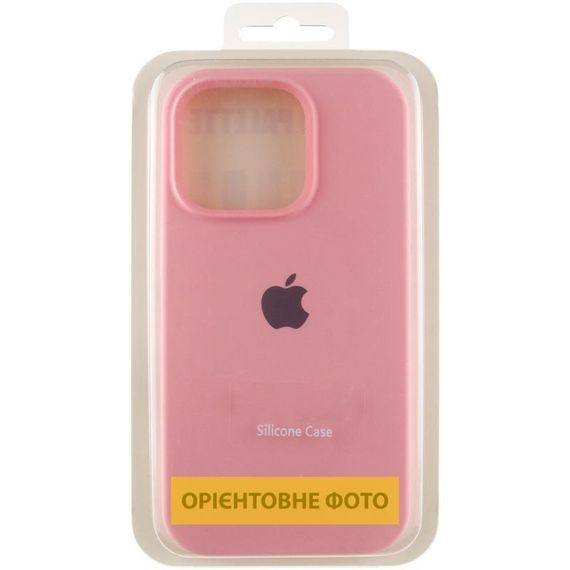 Чохол Silicone Case Full Protective (AA) для Apple iPhone 17 Pro Max (6.9") Рожевий / Light pink | Зображення 1
