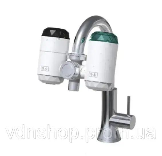 Водонагреватель с фильтром проточный на кран Ocram