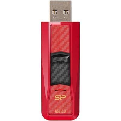 USB флеш накопитель Silicon Power 64Gb Blaze B50 Red USB 3.0 (SP064GBUF3B50V1R) | Зображення 1