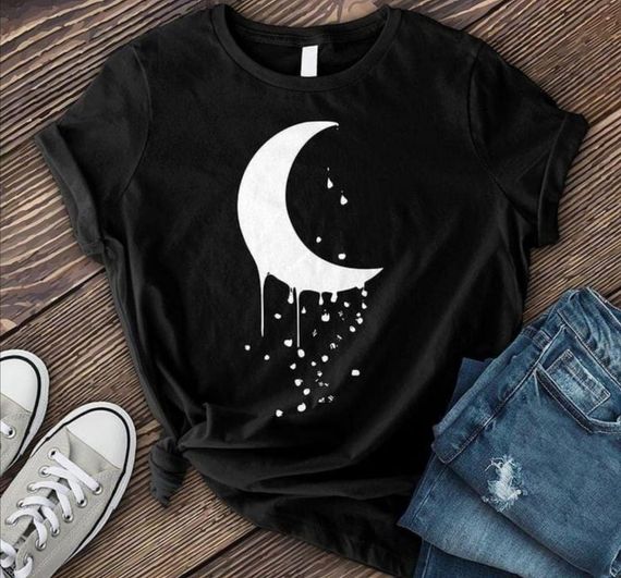 Футболка жіноча з принтом повсякденна XL Чорний