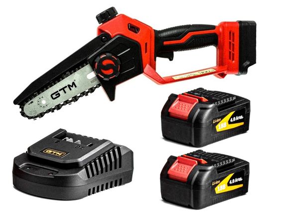 Пила ланцюгова акумуляторна GTM CS18/127BL BEO4 (12.7 см, 10.5 м/с, BL, 18V)