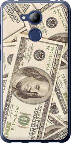 Чехол на Huawei Honor 6C Pro Доллары "3016u-1358-17620"