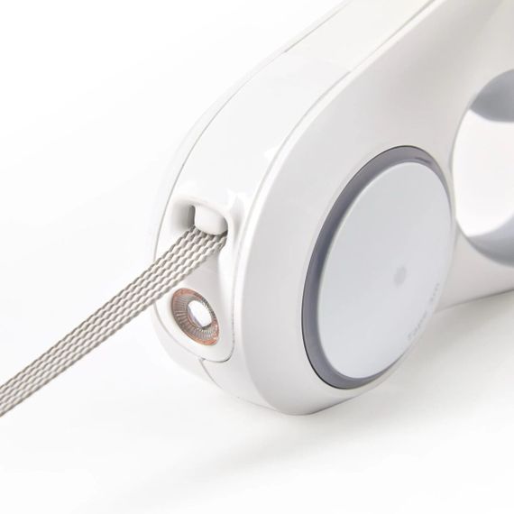 Поводок-рулетка для собак Petkit Go Shine Dog Retractable Leash, лента 3 м, белый | Зображення 1
