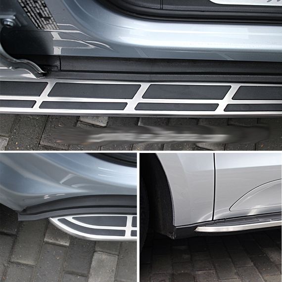Бокові пороги (2 шт) для Porsche Macan 2014-2024 рр | Зображення 2