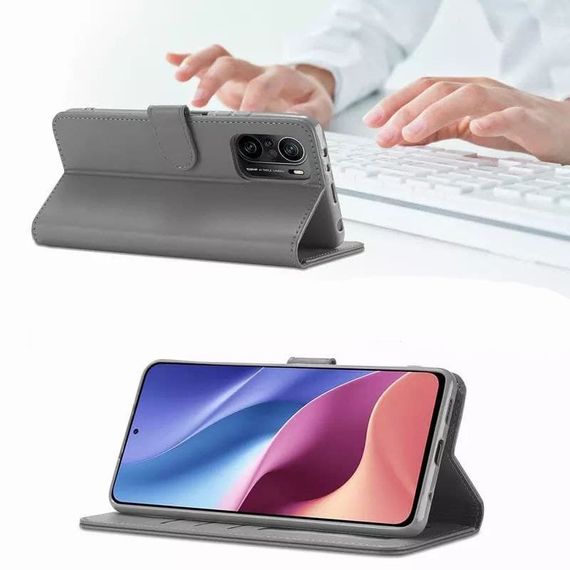 Чохол книжка iMeeke для Xiaomi 11i колір Коричневий | Зображення 2