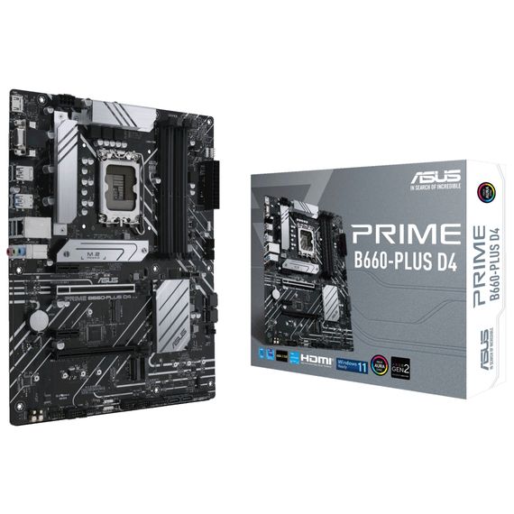 Материнська плата ASUS PRIME B660-PLUS D4 | Зображення 1