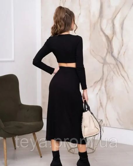Костюм колір чорний розмір XL FI_006979 | Зображення 2