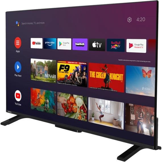 TV 50 Toshiba 50UA2363DG 4K UHD/LED/T2/Android 11/2 x 10W/Dolby Digital/HDMI/Wi-Fi/VESA 200 x 200 M4 | Зображення 1