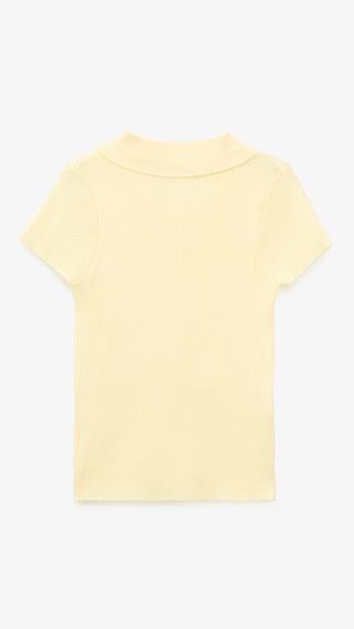 Футболка трикотажна однотонна жіноча GENUA G01137-0001 2XL Лимонний shop (2000999386930) | Зображення 1