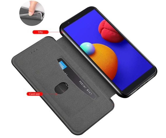 Чехол-книжка Primolux Besus для Samsung Galaxy A01 Core (SM-A013) - Black | Зображення 2