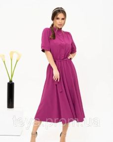 Платье для женщин цвет фиолетовый FI_007677