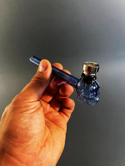 Стеклянная трубка Oil Skull Mix Прозрачный | Зображення 4