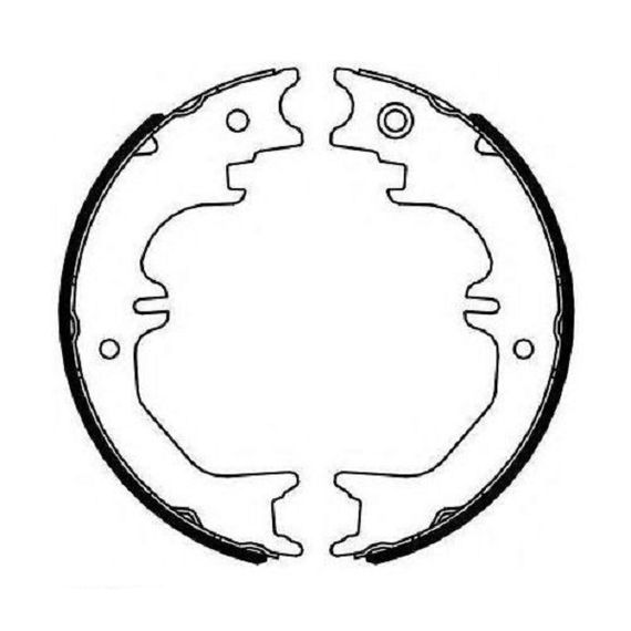 Тормозные колодки Bosch задние TOYOTA Land Cruiser 100 "98 0986487728 | Зображення 1