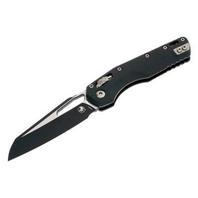 Нож Microtech MSI SE, fluted black, G10, чорний (210-1FLGTBK)