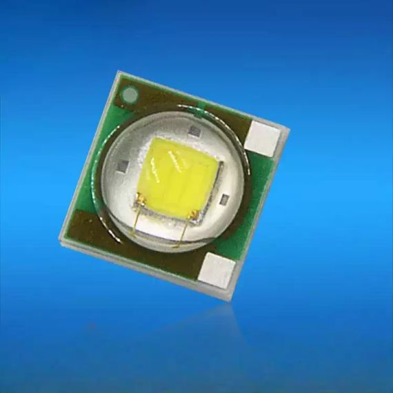 Светодиод зеленый Cree XPE 3535 SMD LED 520-525nm 3W мощный светодиодный чип для освещения | Зображення 1