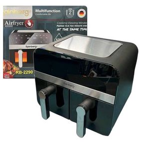 Аерогриль Rainberg RB-2290 4200 Вт 13 л, аерогриль на 2 контейнери, мультипічка, SY-680 кухонна фритюрниця