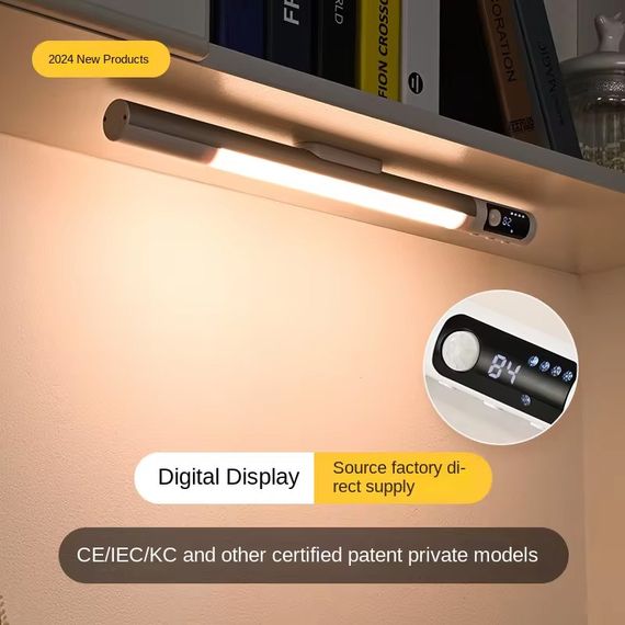 Сенсорний світильник LED з датчиком руху MZ-L2902 SE (29*27*380mm) Black | Зображення 1