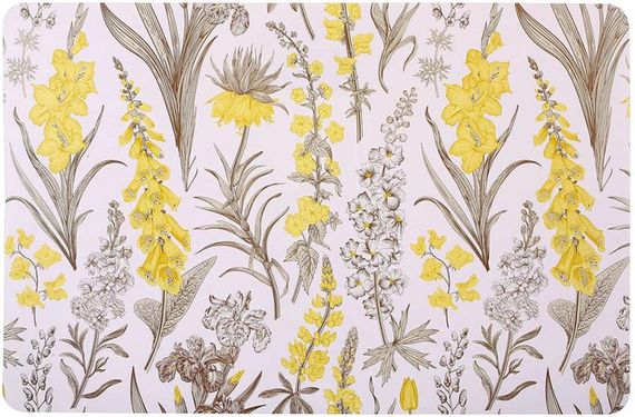 Набір 12 сервірувальних серветок 28x43см підтарільники Floral-095, поліпропілен