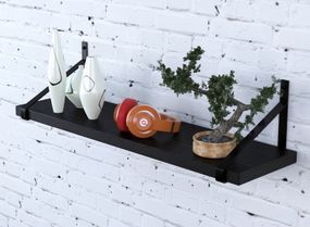 Полка настенная Loft Design PL3-92-32 венге луизиана