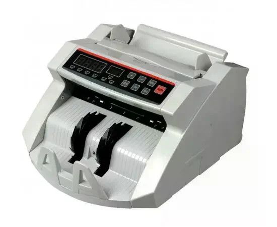 Счётная машинка MG-2089 белая • Счётчик банкнот Bill Counter 2089 UV/MG с детектором валют, фасовкой и выносным дисплеем | Зображення 3