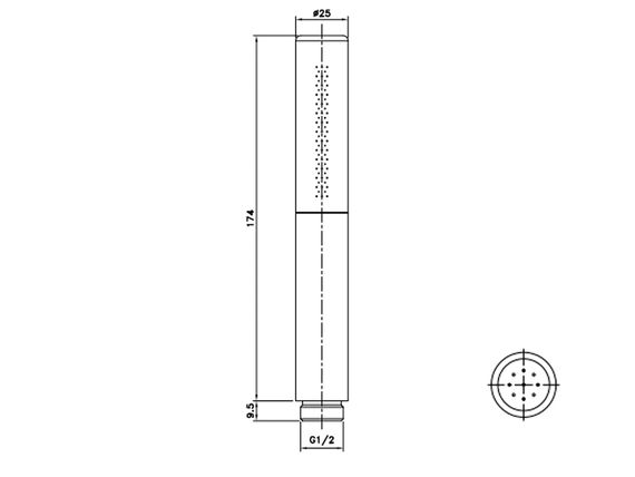 Ручна лійка ASIGNATURA Delight 75509800 | Зображення 1