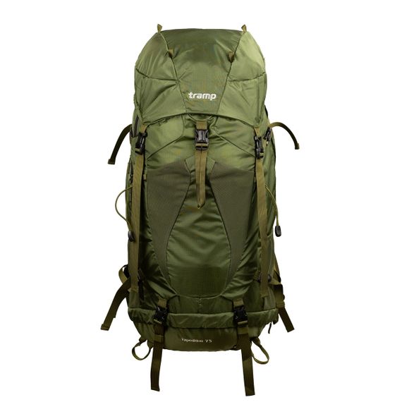 Рюкзак Tramp Expedition 75 л оливковий, Похідний туристичний рюкзак трамп для трекінгу, Рюкзак для походу і полювання