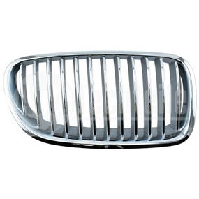 Решетка радиатора правая BMW 5 F10+LCI 10-13  (хром/титан), AutoTechteile, 700 0311, 700 0308