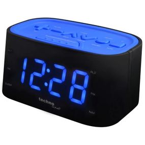 Настольные часы Technoline WT465 с радио Black/Blue (WT465 blaue) (DAS302337)