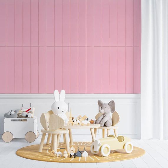 Самоклеюча 3D панель 700x700x4мм Рожеве дерево (379) SW-00001384 | Зображення 4