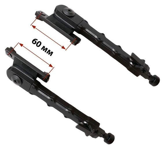 Сошки Buvele V9 на M-LOK 18.4 - 22.9 см быстросъемные Сошки для винтовок Сошки для оружия Сошки для ак | Зображення 5