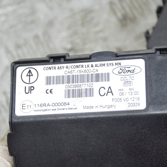 Блок керування комфорта 1.0 12V Ford Fiesta 2008-2013 Модуль мотора Форд Фієста CA6T15K600CA | Зображення 1