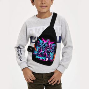 Сумка через плече дитяча Standoff 2 29х17 см сумка слінг для хлопчика (02021)