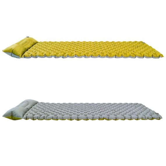 Килимок надувний Wechsel Coreo Double-Tube TL Lemon/Grey (233122) | Зображення 6